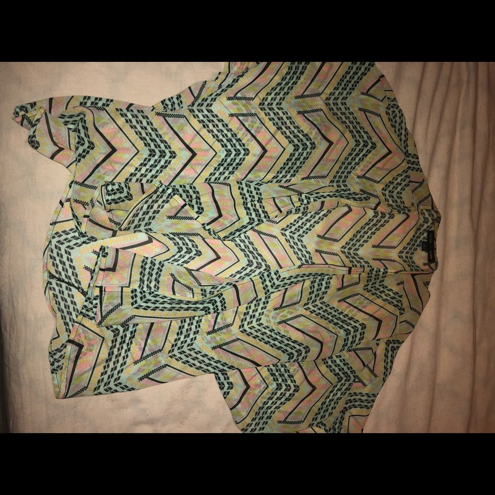 Multi color kimono